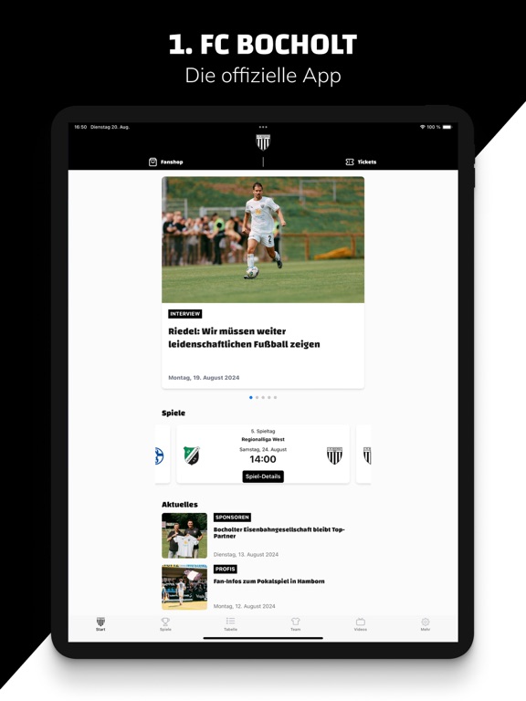 Screenshot #4 pour 1. FC Bocholt