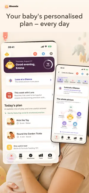 Bloomie: Baby Tracker & Play screenshot 1