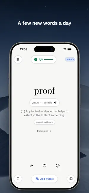 Wordkeep: Daily English Words screenshot 1