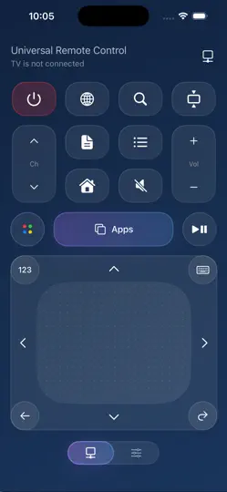 Captura de pantalla de Mando TV Universal・WiFi Remote en iPhone 2