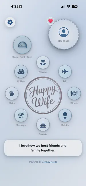The Happy Wife App screenshot 1