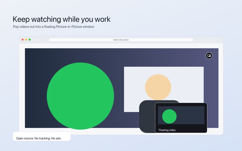 Universal PiP for Safari screenshot