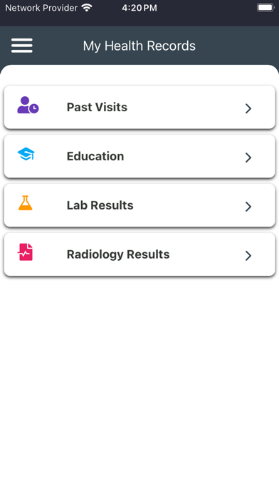 Spektrum Health Screenshot