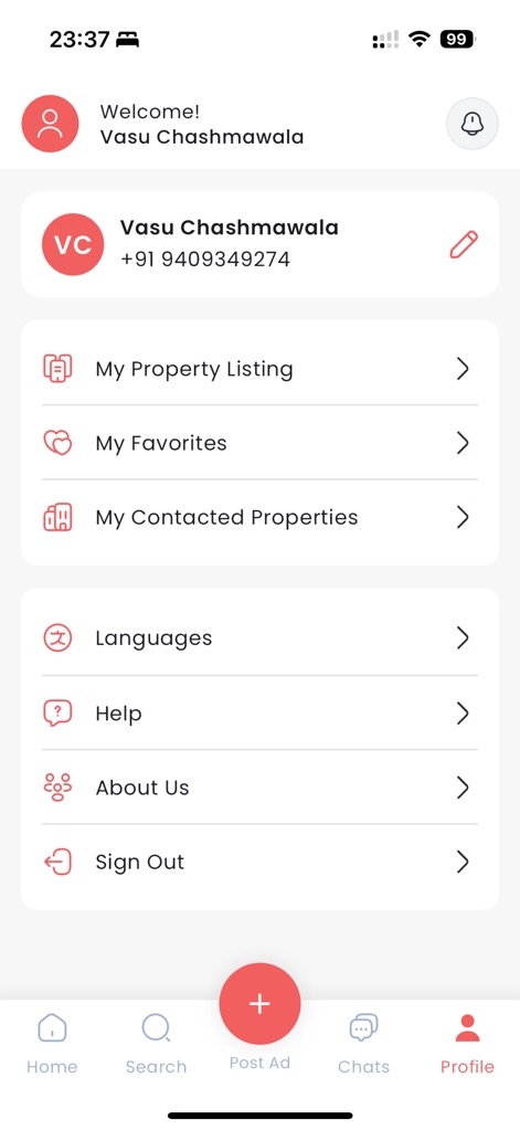 Izimmo - Business App | MWM