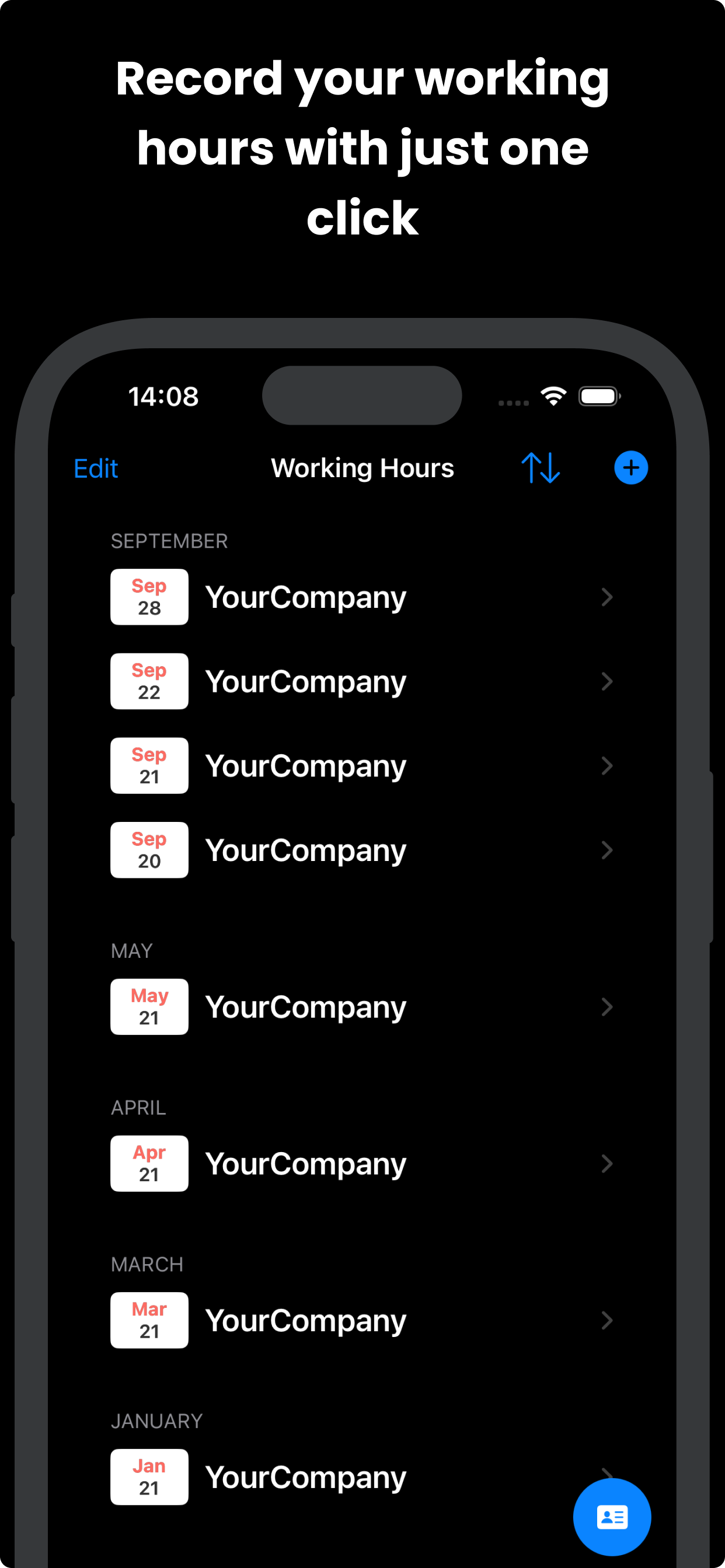 MyWorkHours screenshot 4