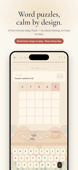 Yonder: Daily Word Puzzles screenshot 1