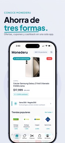 Monederu iPhone screenshot