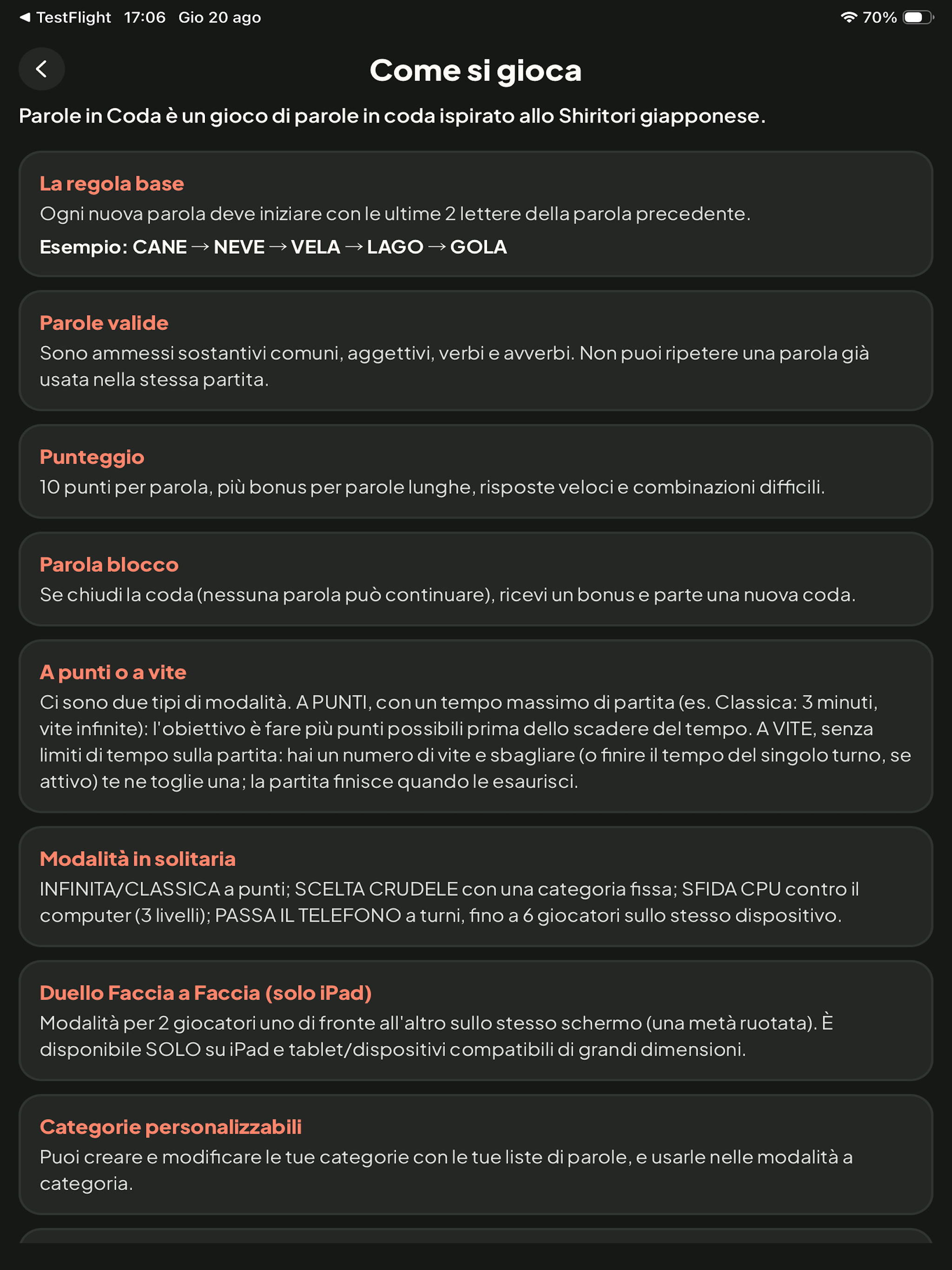 Parole in Coda! screenshot 11