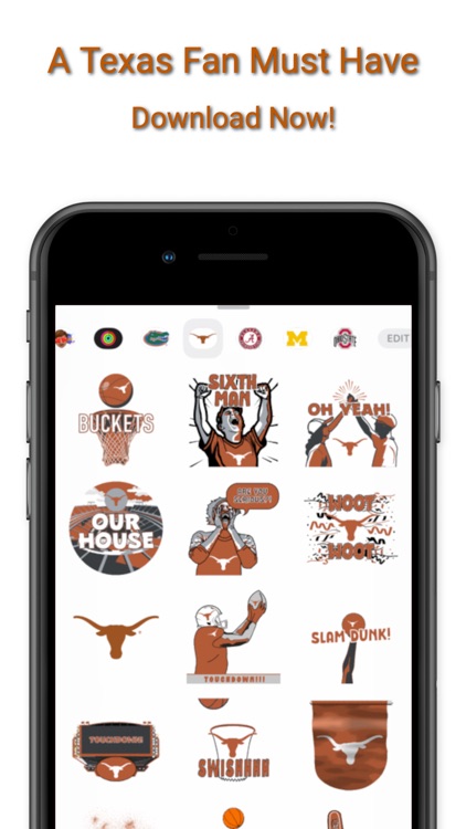 Longhorns Sticker Pack 2024 screenshot-3