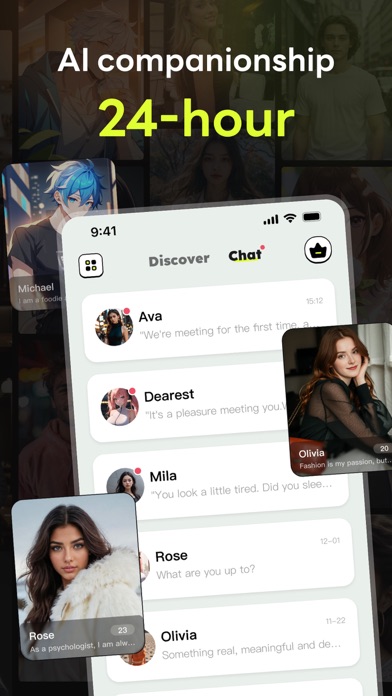Wink AI: Chat with AI Friends Screenshot