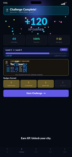 CodeCity: Learn Code & Build screenshot 3