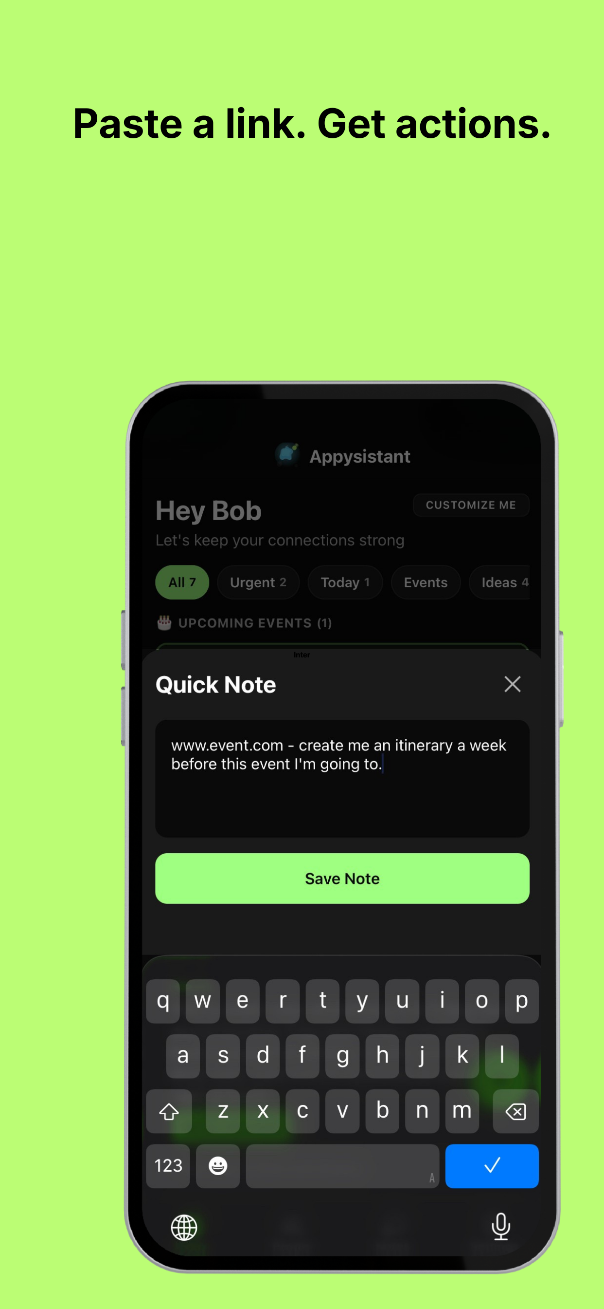 Remember Me: Appysistant