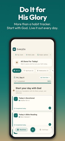 EveryDo: Christian Habits Screenshot 8 of 8