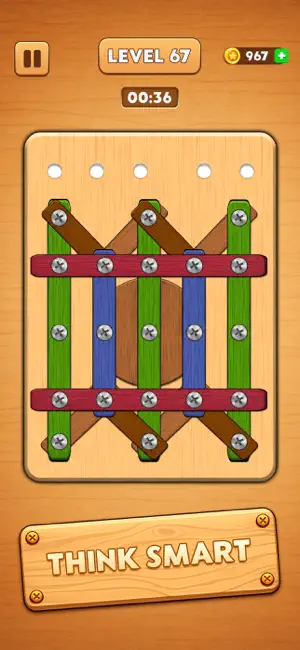 Woodoku IQ: Screw Pin Quest screenshot 3