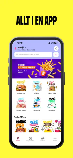 Utony: Food Delivery screenshot 2
