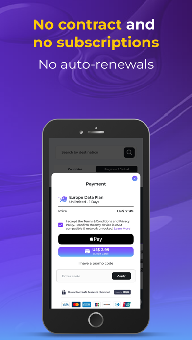 Esimatic: eSIM & Prepaid Data Screenshot
