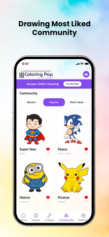Coloring Pop - AI Art Maker Screenshot 7 of 8