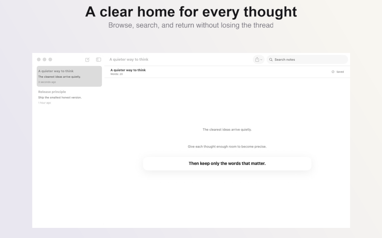 Write- Focused Notes screenshot 4