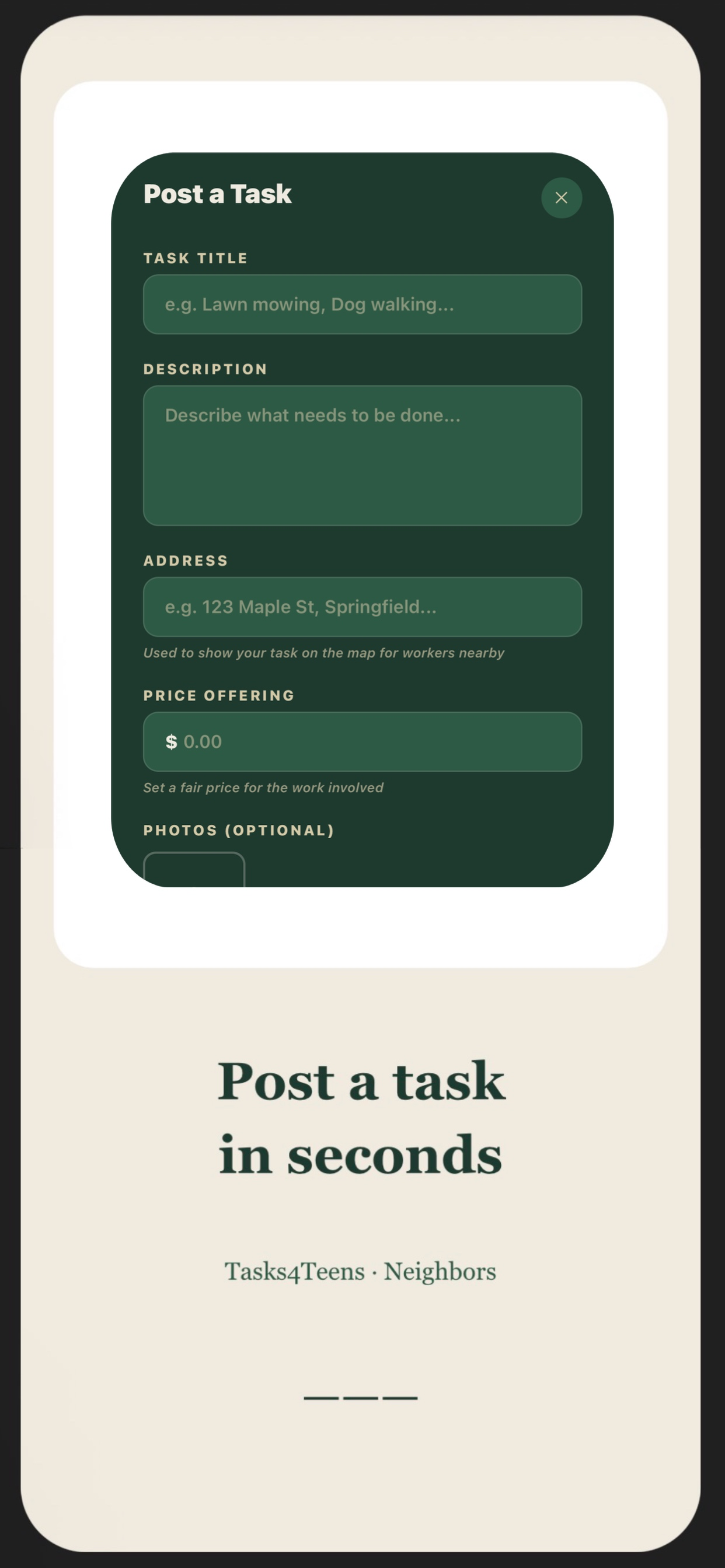Tasks4Teens screenshot 2