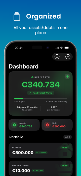WealthSync - Net Worth Tracker Screenshot 3 of 8