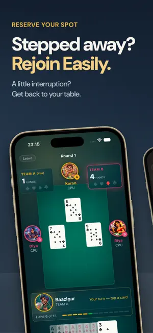 Taash Bash - Indian Card Games screenshot 3