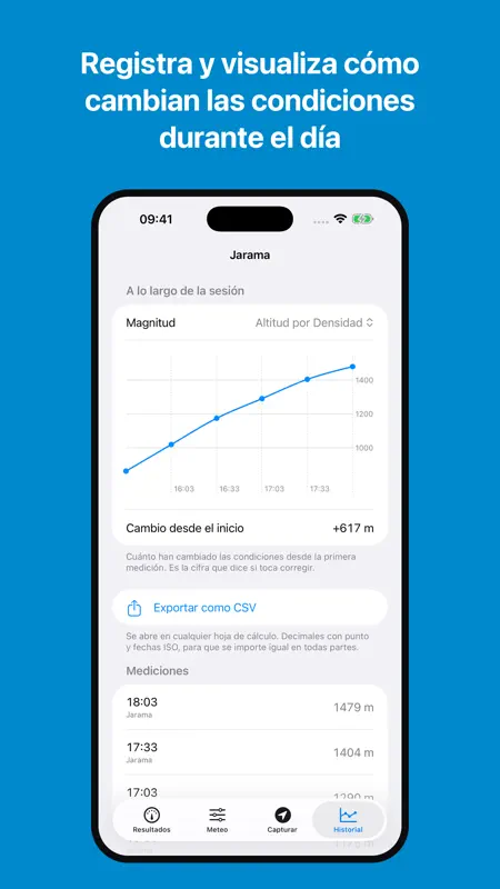 Densidade do Ar e Altitude DA screenshot 2 of 5
