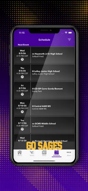 Monticello Sages Athletics screenshot 3