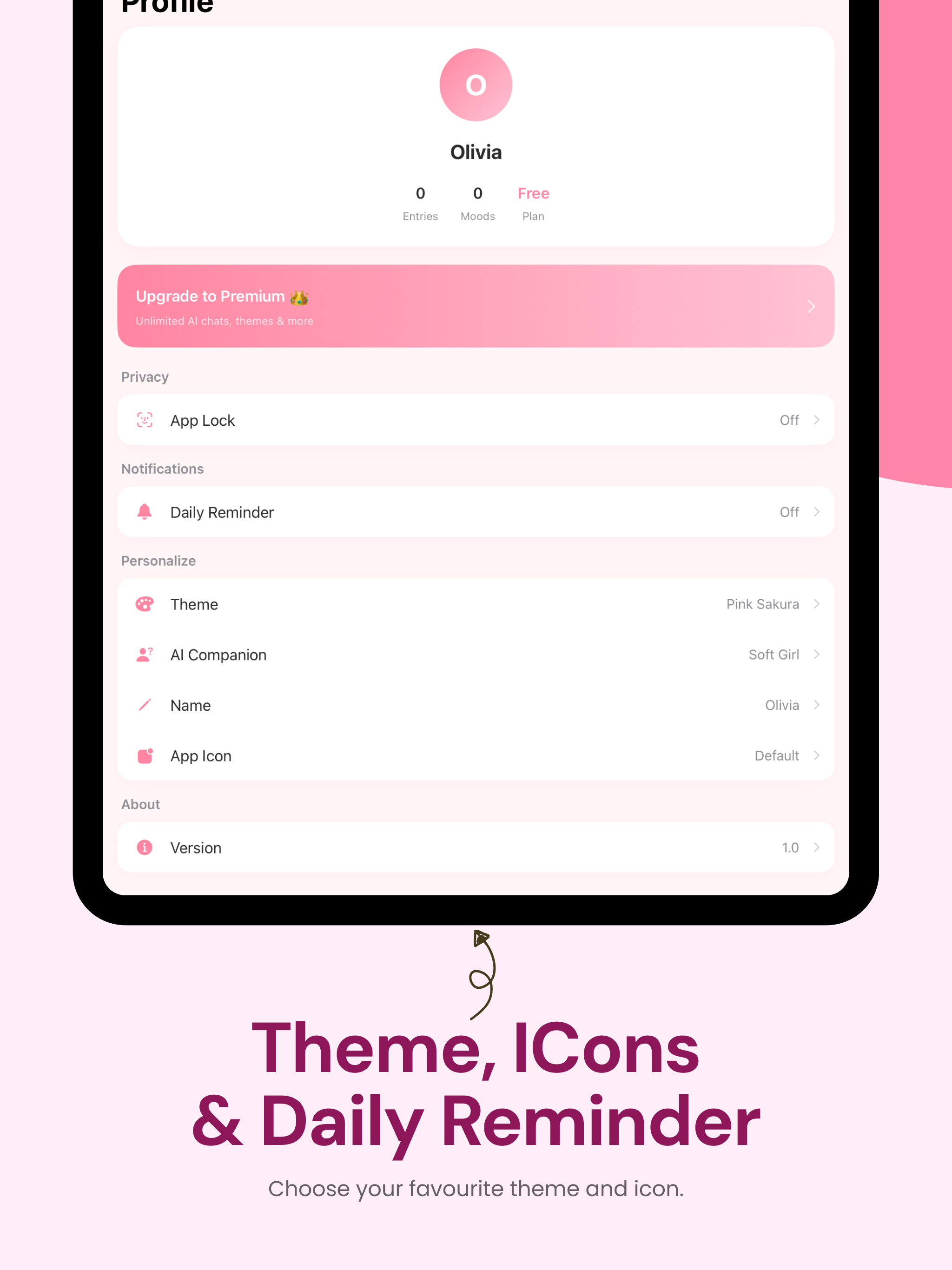 Bloom: AI Journal & Diary