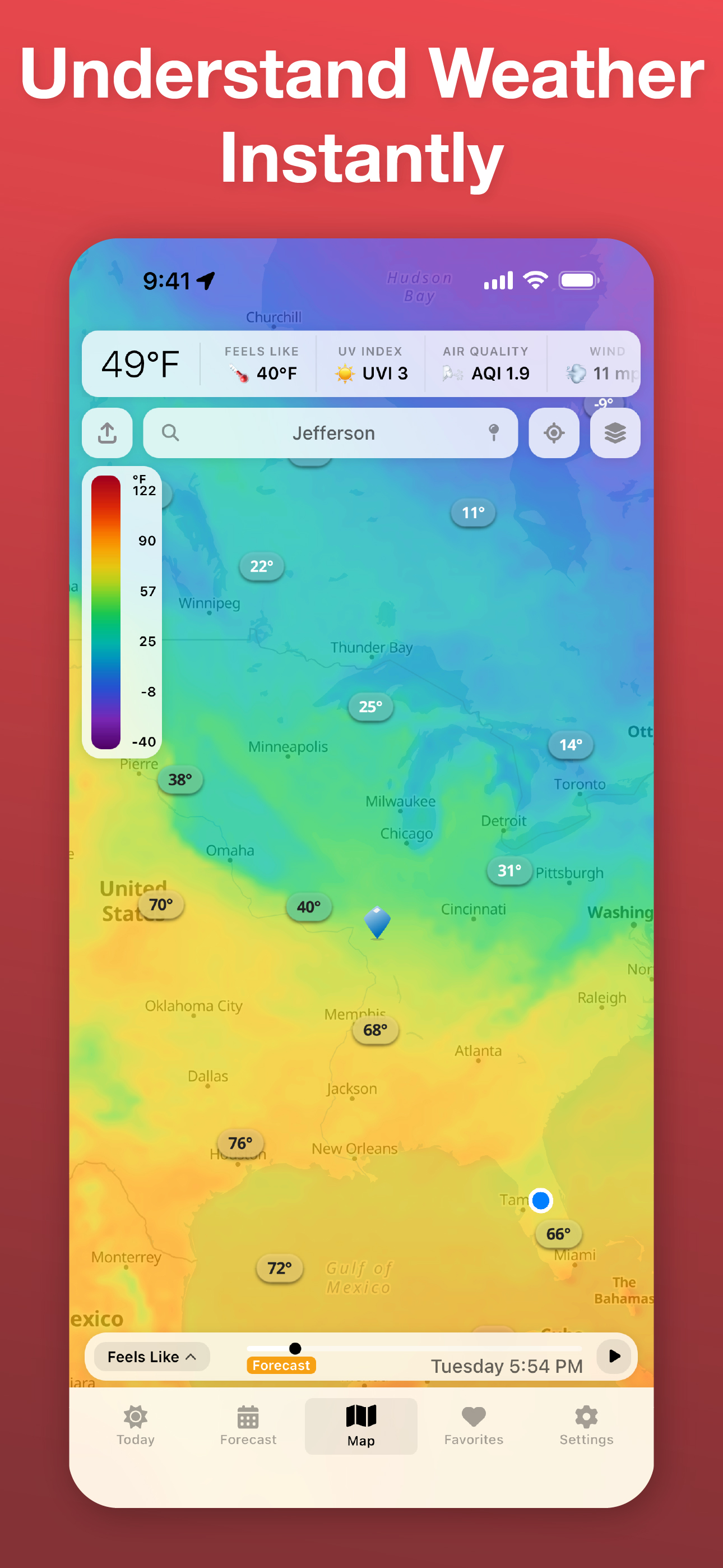 Vortix Pro: Weather Radar Maps screenshot 5
