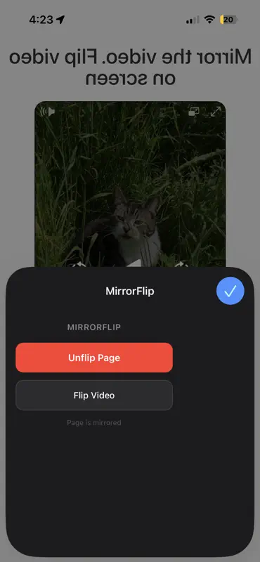 MirrorFlip screenshot 4 of 5