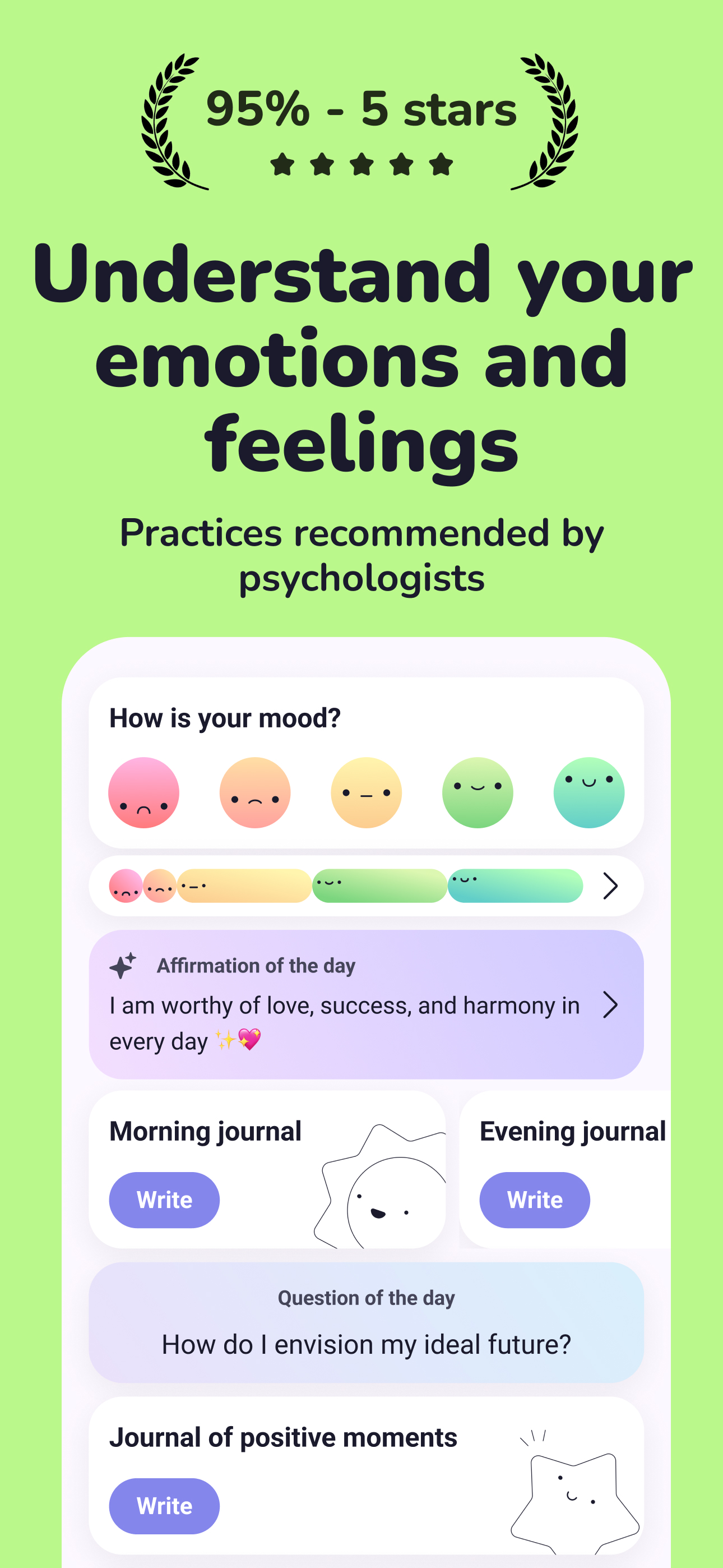 Moodi: mental health tracker