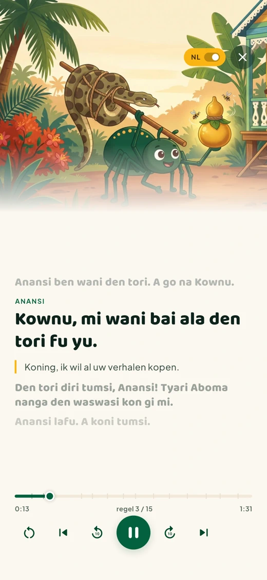 Switi Taki: leer Sranan Tongo screenshot 4