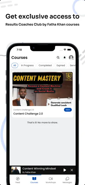 Results Coaches Club by Fatha screenshot 3