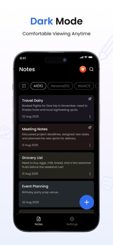 Thinky Notes screenshot