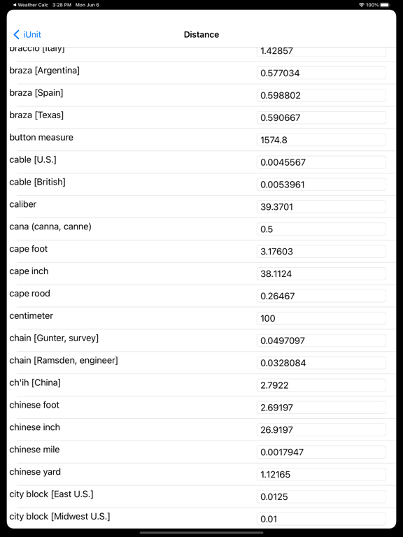 iUnit Measurement Conversion iPad screenshot 8 - Reference app