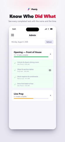 Platrly: Business Checklists screenshot