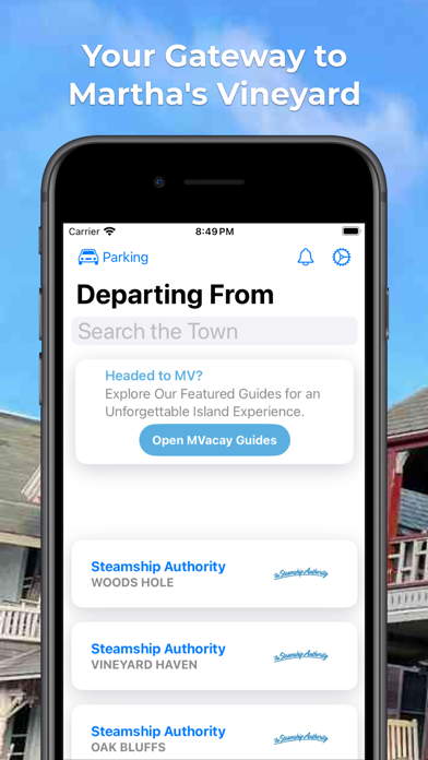 Martha's Vineyard Ferries Screenshot