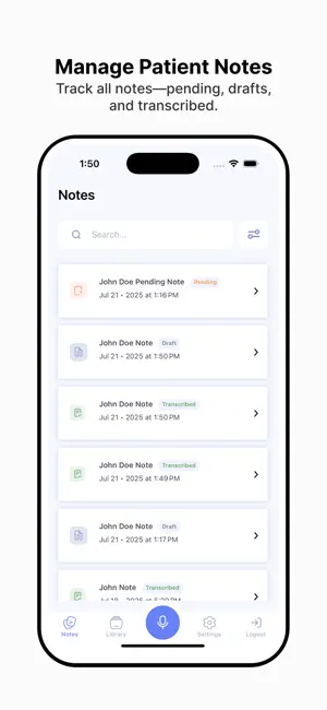 DocuMed AI - AI Medical Scribe screenshot 3