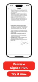Sign PDF File, eSignature doc screenshot
