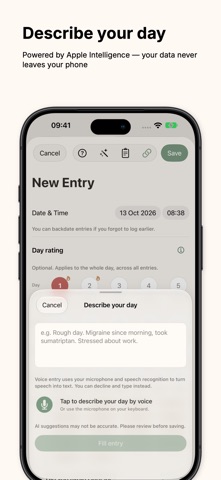 Tended: Symptom Tracker Screenshot 7 of 10