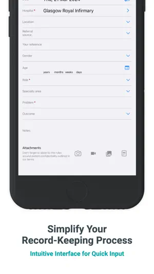 Logitbox: Medical Logbook screenshot 3