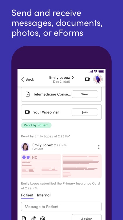 Klara – Patient communication
