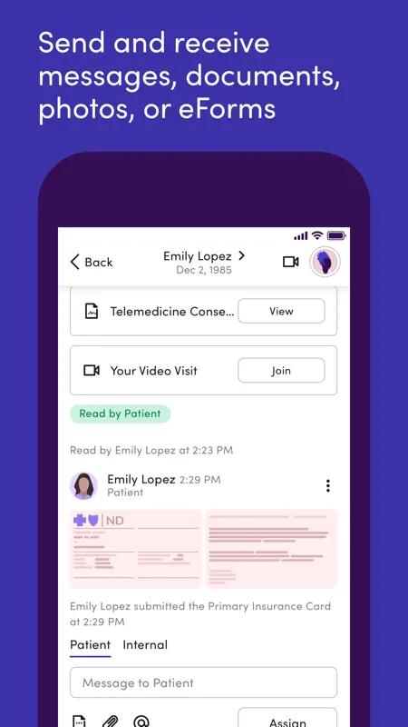Klara – Patient communication screenshot 3 of 7