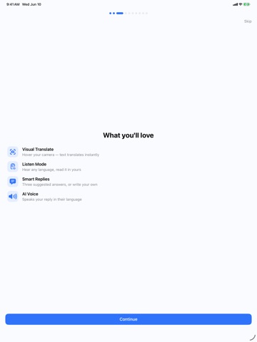 App screenshot