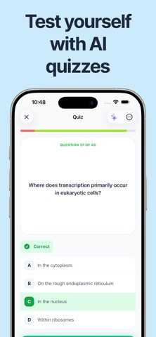NuNotes: AI Note Taker iPhone screenshot