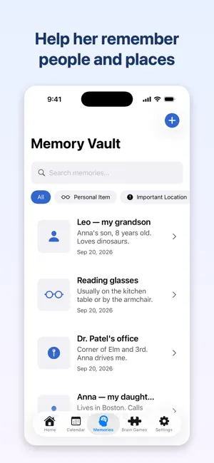 MemoryFy: Dementia Care Helper screenshot 4