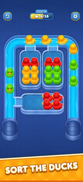Quack Sort: Loop Puzzle screenshot 3