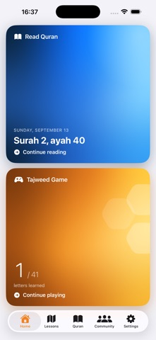 BeeApp Quran Screenshot 1 of 6