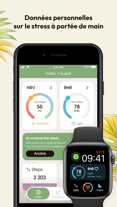 Screenshot #3 pour Mood Bubble: Mon Espace Santé