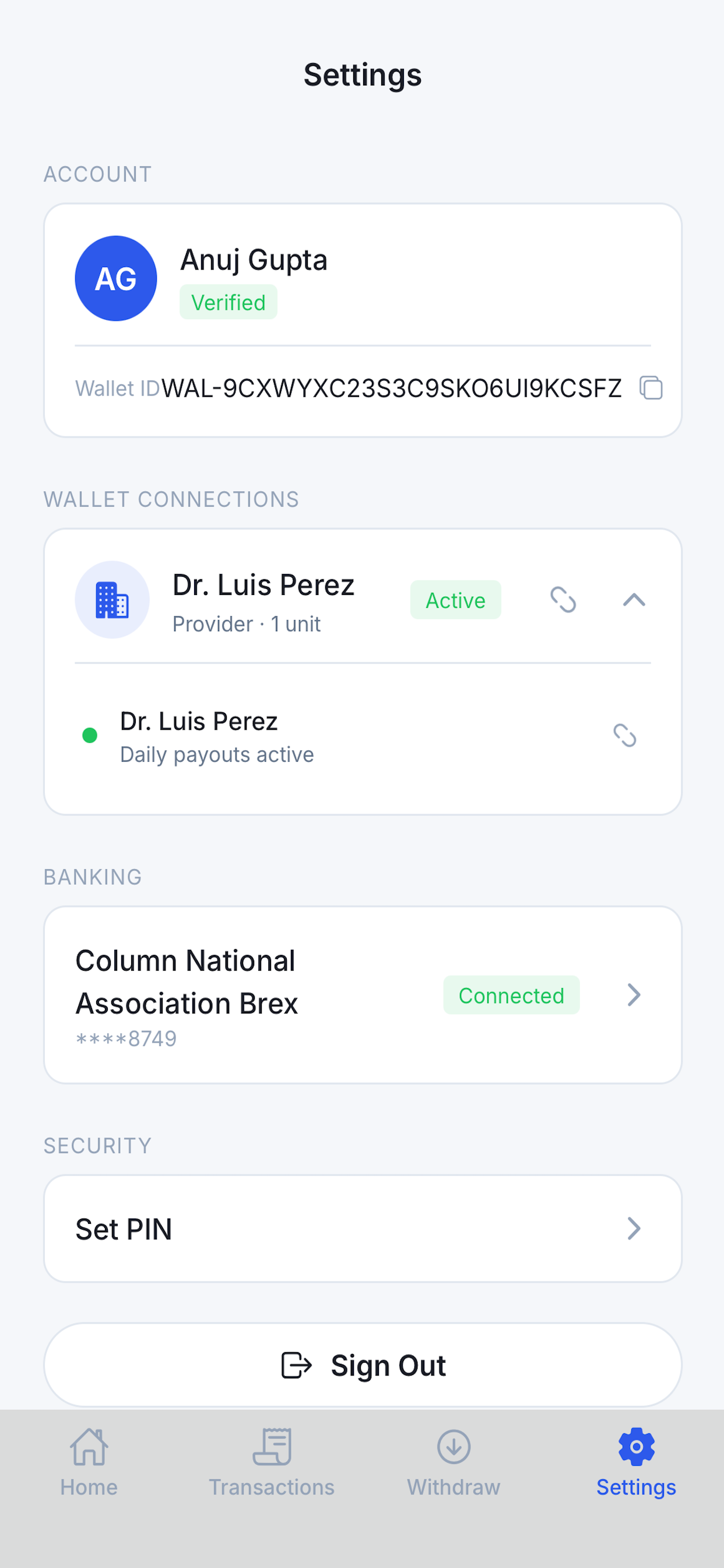 heva Wallet